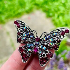 Butterfly brooch